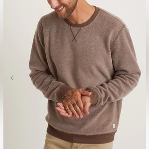 Fleece Out Crew Sweatshirt in Walnut